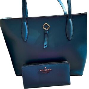 Kate Spade Tote Bag and Matching Wallet